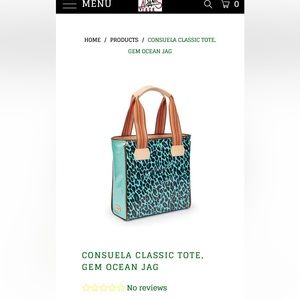 Authentic Consuela tote bag